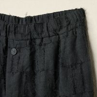 PANTALONE WENDYKEI IN TESSUTO SEERSUCKER A QUADRI - immagine 4