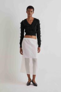 CARDIGAN CORTO FIOCCHINI MEIMEIJ - immagine 2