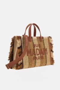 CASABLANCA TOTE STRIPES RUE MADAM - immagine 2