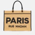 ICONIQUE TOTE STRAW RUE MADAM