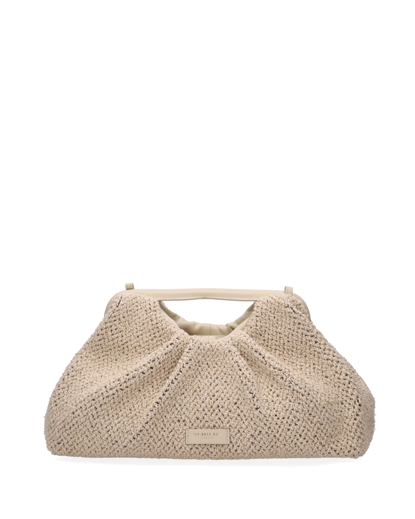 F2-MYB-3026L-T01_JANINECOZY_IVORY_1 JANINE COZY BIG MY BEST BAG - immagine 1