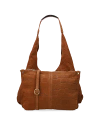 ELLISSE CROCO SUEDE SMALL - immagine 4