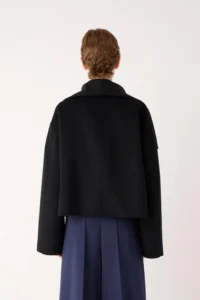 CAPPOTTO CORTO IN PURA LANA MEIMEIJ - immagine 4