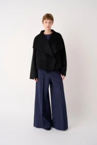 CAPPOTTO CORTO IN PURA LANA MEIMEIJ - immagine 2