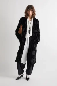 CAPPOTTO ASTRAKAN MEIMEIJ - immagine 2