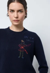 MAGLIA GIROCOLLO CON COSTE FONDO E POLSI - NEIRAMI - immagine 4