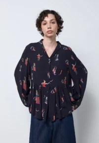 CAMICIA CON BALZA -NEIRAMI