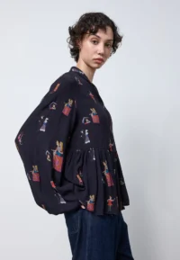 CAMICIA CON BALZA -NEIRAMI - immagine 2