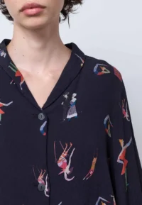 CAMICIA CON BALZA -NEIRAMI - immagine 4
