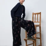 PANTALONE VELLUTO CIRCO - NEIRAMI