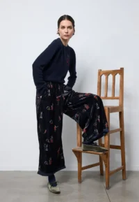 PANTALONE VELLUTO CIRCO - NEIRAMI