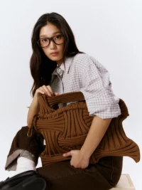 BIG BOW BAG - PLEATS MAMA - immagine 3