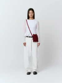 MINI CROSS BOW BAG - PLEATS MAMA - immagine 5