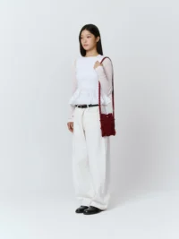 MINI CROSS BOW BAG - PLEATS MAMA